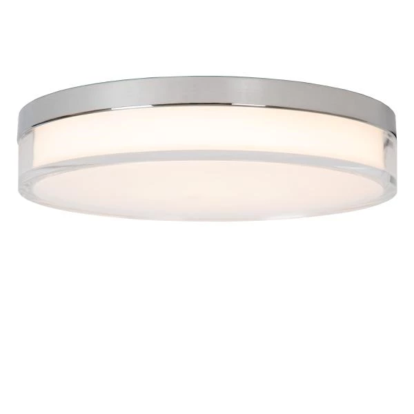 Lucide PLANO - Flush ceiling light Bathroom - Ø 28 cm - LED Dim. - CCT - 1x16W 2700K/4000K - IP44 - Opal - detail 1